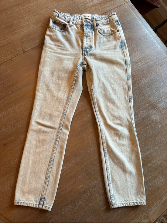 Sezane Denim - Sézane Light Wash Straight-Leg Jeans